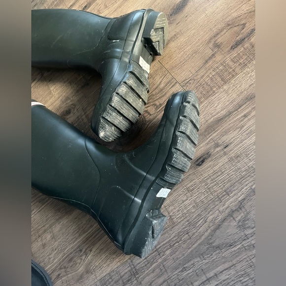 Hunter green 💚 tall original Hunter rain boots - Picture 4 of 9